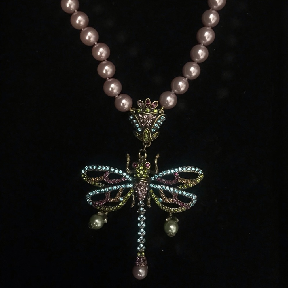 Heidi daus dragonfly necklace